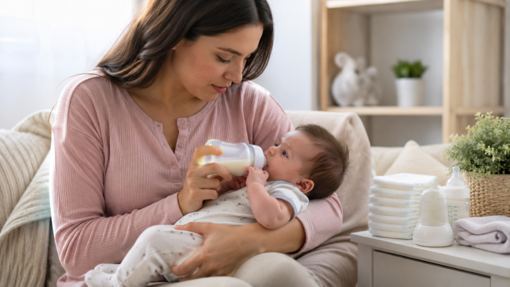 Enough Milk, Wet Diapers, and Overfeeding Worries
