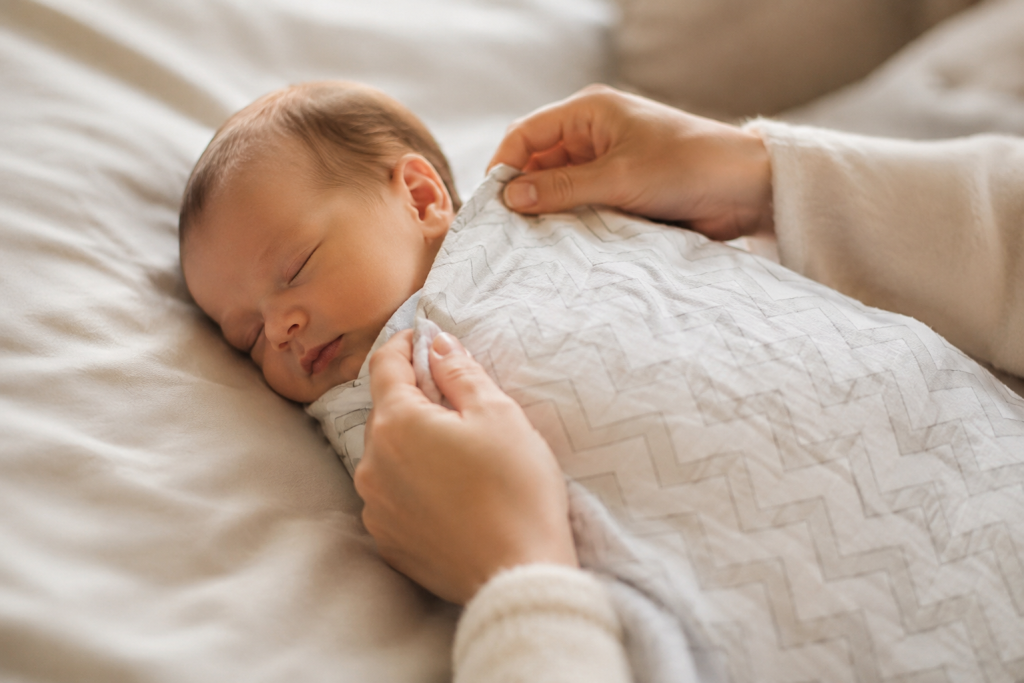 How Swaddling May Help Calm a Newborn