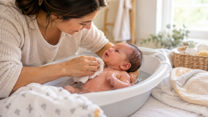Newborn Bathing